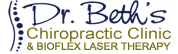 Dr. Beth Teskey Collingwood Chiropractor BioFlex Laser Logo
